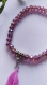 Bracelet charms perles cristal