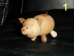 Cochon en bois 6.5 cm 