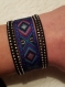 Bracelet femme motifs aztèques 