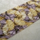 Foulard & perles ref. 058 - motif ailes de papillon