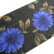 Foulard & perles ref. 176 - motif fleuri
