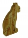Puzzle sphinx: chat en bois