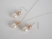 Champagne pearl drop earrings bridesmaid jewelry crystal dangle earrings  anniversary gift for women weddings gift for her bridal earrings