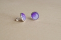 Stud earrings tiny purple stud earrings tiny purple  stud earrings plum stud earrinds ear posts  earrings  for women small post earrings