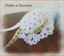 Chapeaux au crochet en coton blanc par 6 : décoration marriage, baptème
