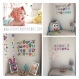 Top decoration chambre bébé fille, ton gris rose, cadeau de naissance original, personnalisé