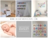 Décoration chambre enfant, cadre mural ,animaux, bleu, beige , cadeau personnalise