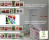 Cadeau naissance original pour bebe- déco chambre bébé unique et personnalisée; hiboux et chouettes multicolores