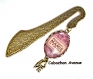 S.6.205 bijou mamie collier pendentif mamie la plus jolie dentelle bijou fantaisie bronze collier cabochon verre cadeau mamie cadeau fête des grands-mères (série 3)