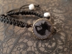 Bracelet chat noir 