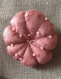 Broche  fleur japonaise perles