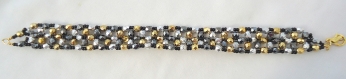 Superbe bracelet perles de boheme 