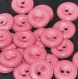 B62a1r / mercerie boutons plastique rose 15mm vendus à l'unité