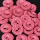 B62a3r / mercerie boutons plastique rose 20mm vendus à l'unité
