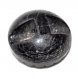919r / petit bouton ancien original en verre noir ou en jais 10mm  vendu à l'unité