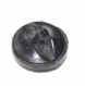 924r / petit bouton ancien en verre noir 10mm vendu à l'unité