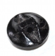 928r / petit bouton ancien en verre noir ou en jais épi de blé 11mm vendu à l'unité