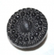 929r / petit bouton ancien en verre noir ou en jais 10mm vendu à l'unité