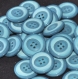 B68a3r / boutons plastique bleu 26mm vendu à l'unité