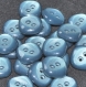 B68d3r /  boutons plastique bleu 16mm vendu à l'unité