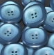 B68f4r /  boutons plastique bleu 30mm vendu à l'unité