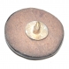1005r / bouton original en céramique émaillée noir crâne argenté 20mm