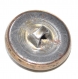 1040r / bouton ancien motif en laiton sur capsule de métal 18mm