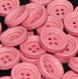 B71c1r / mercerie lot de 5 boutons en plastique rose 18mm