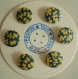 Plaquette de six boutons recouverts plaq 76
