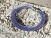 Bracelet stardust blanc et bleu
