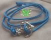 Bracelet cordage marin ancre