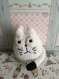 Doudou crochet chat
