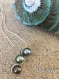 Pendentif perles de tahiti 