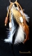 Pendentif plumes naturelles, collier pendentif plume, bijoux hippie, collier bohème, pendentif ethnique, indien