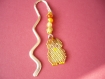 Marque page original  chouette en perles delica miyuki