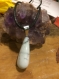 Pendentif collier en howlite pierre gemme naturel lithotherapie 