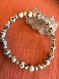 Bracelet en jaspe dalmatien pierre gemme naturel lithotherapie 