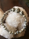 Bracelet en perle jaspe dalmatien 