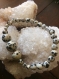 Bracelet en perle jaspe dalmatien 