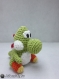 Yoshi petit dinosaure doudou amigurumi crochet 