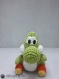 Yoshi petit dinosaure doudou amigurumi crochet 