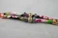 Bracelet perles violete irisée
