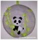 Cadre panda en feutrine