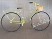 Vélo hollandais miniature avec panier en osier