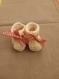 Chaussons de poupée (poupon 36 cm)