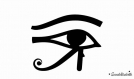Oeil horus egypte symbole applique thermocollant flex