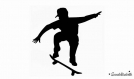 Skater skateboard flex thermocollant