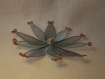 Fleur lotus déco en cuivre 