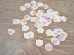 50 confettis pour fête d'enfant - décoration de table ou emballage cadeau 