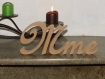 Décoration de table mariage -  lettres en  bois - mr & mme
